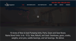 Desktop Screenshot of harrelsonequipment.com