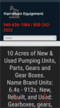 Mobile Screenshot of harrelsonequipment.com